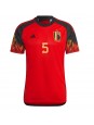 Billige Belgia Jan Vertonghen #5 Hjemmedrakt VM 2022 Kortermet